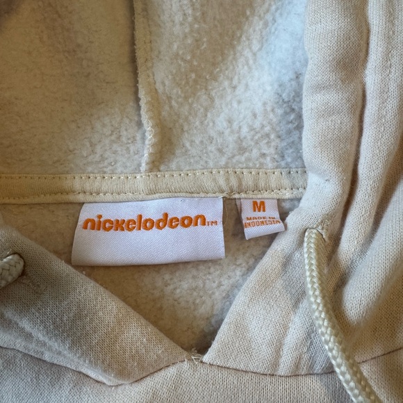 Nickelodeon Rugrats Cream Fleece Hoodie. Size medium men’s or women’s - Picture 4 of 5